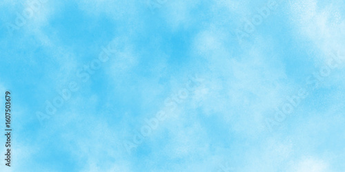 Light blue grunge powder texture art creative and painted design watercolor abstract background for design, natural sky-blue beautiful vintage grunge texture artistic watercolor splash background.