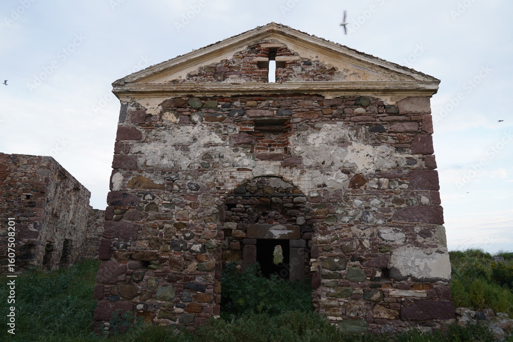Fototapeta premium Agios Georgios Monastery in Ayvalık Turkey