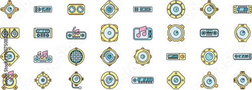 Enhancing driving experience with various car audio systems, from classic stereos to advanced multimedia centers and powerful loudspeakers