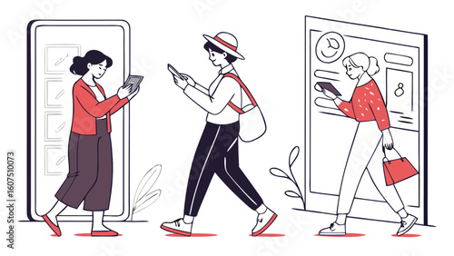 Man Playing Cards with Ace and King of Spades Vector Illustration