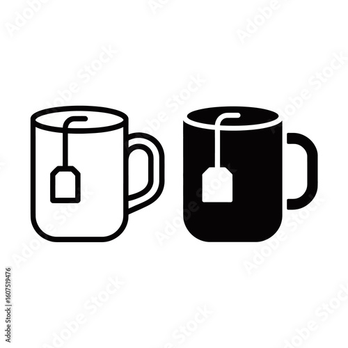 set of cups