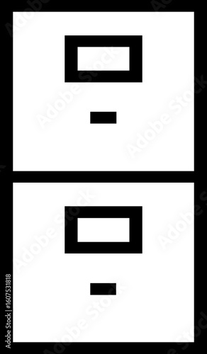 black icon. Abstract design. icon illustration in simple design. simple diseño en negro.