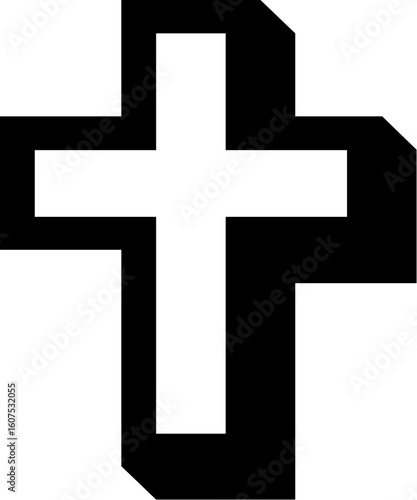 Black and white abstract icon illustration in simple design. simple diseño en negro. Illustrations creative.