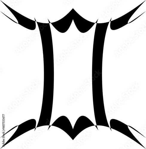 B/W Abstract forms and symbols. symbols. figuras abstractas. diseño y formas abstractas. blanco y negro. Retro