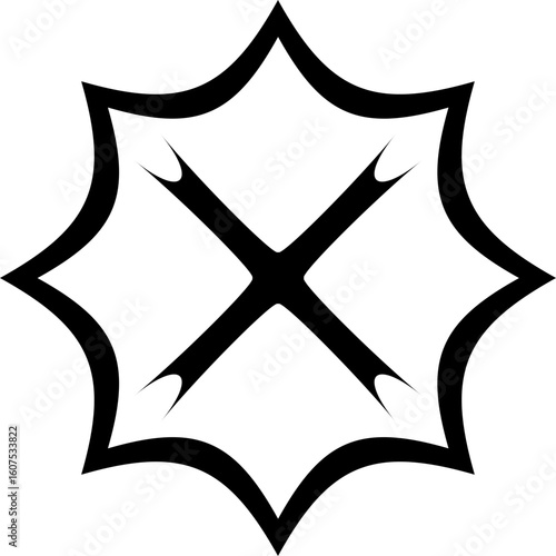 B/W Abstract forms and symbols. symbols. figuras abstractas. diseño y formas abstractas. blanco y negro. Retro