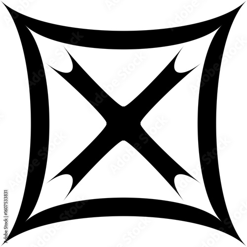 B/W Abstract forms and symbols. symbols. figuras abstractas. diseño y formas abstractas. blanco y negro. Retro