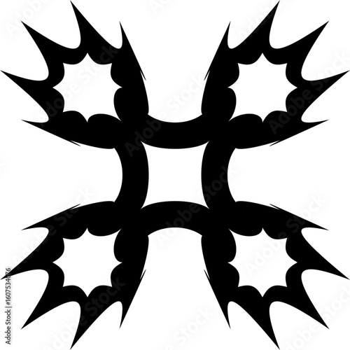 B/W Abstract forms and symbols. symbols. figuras abstractas. diseño y formas abstractas. blanco y negro.