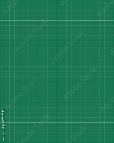 Green grid background for planning and organization
