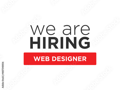 Exciting opportunity! We are hiring a talented web designer to join our innovative team and create stunning digital experiences now