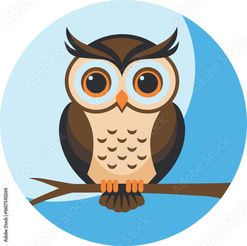 Owl logo symbol vector Art, Icons, and Graphics for Designers