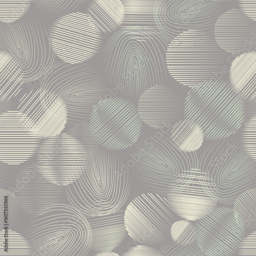 a pattern of floral elements in a Scandinavian style without a background