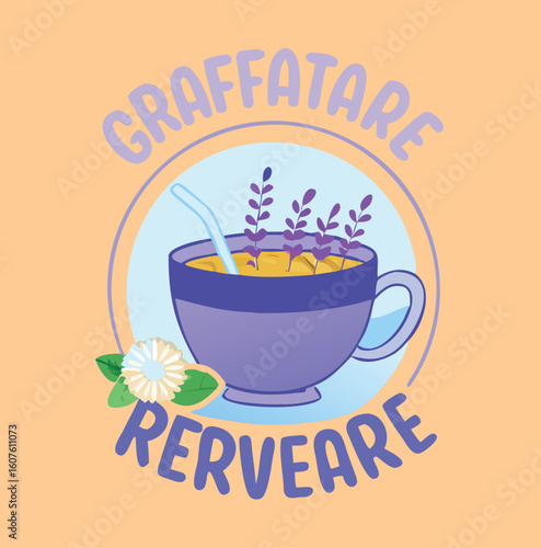 Sleepy Summer Reverie A Whimsical Vector Design Featuring Dreamy Elements