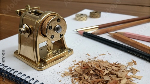 Tableau sur toile sharpener and pencil