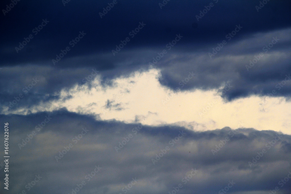 Obraz premium Altocumulus clouds