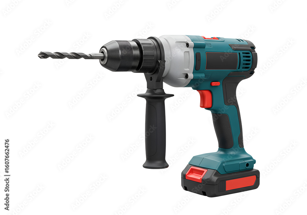 electric drill isolated on white electric drill isolated on white