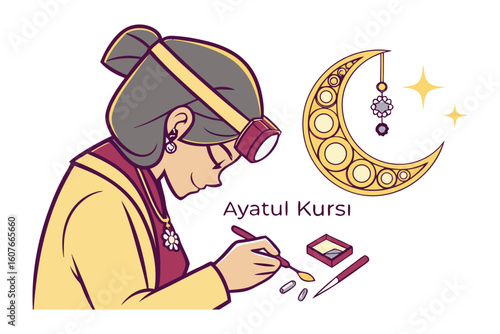 Person in uniform diligently mopping a wooden floor with a bucket nearby for cleaning supplies and tools