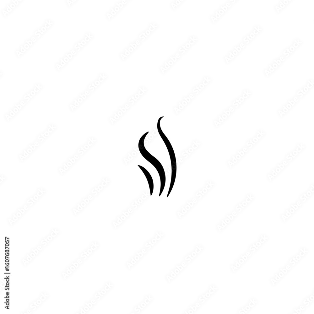 Aroma icon flat vector design. Aroma icon flat vector design.