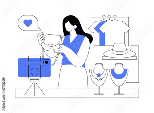 Add stylish details isolated cartoon vector illustrations.