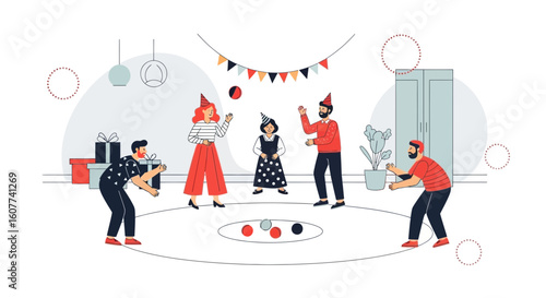 Festive Family Celebration Playful Gatherings and Joyful Birthday Moments