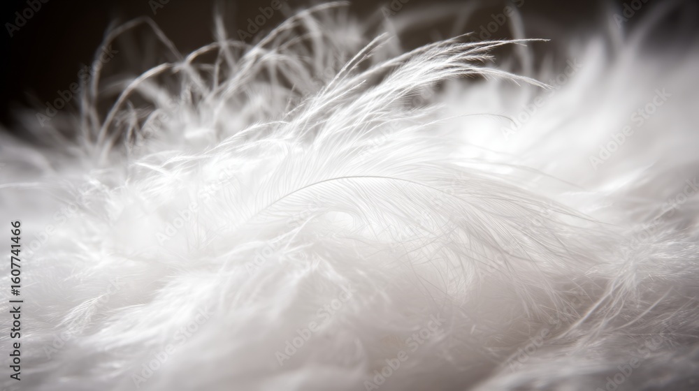 Close-up of a delicate white feather wing, showcasing intricate details in soft, focused light.
Close-up of a delicate white feather wing, showcasing intricate details in soft, focused light.