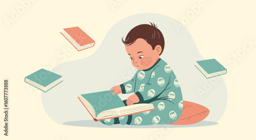 Little One's Literary Adventure: Exploring The World Through Books And Imagination