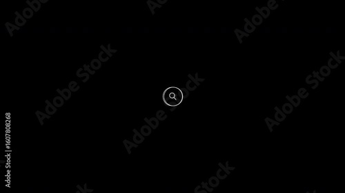 Search Bar Blank Animated Single Blank Line Text Box For Searching Web
