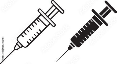 medical syringe vector illustration ai eps jpeg png for adobe stock healthcare vaccination pharmaceutical projects