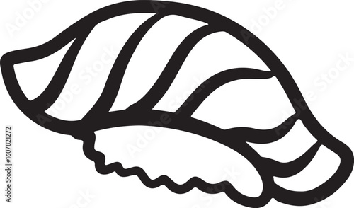 Sushi food ink Japanese cuisine