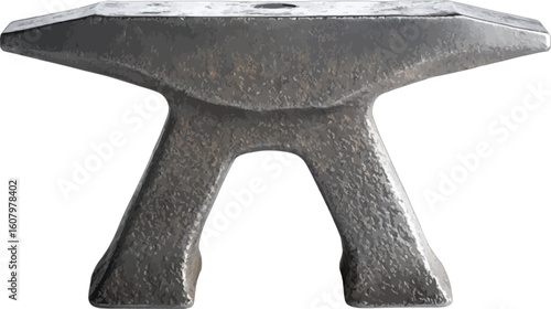 Heavy metal anvil tool forged
