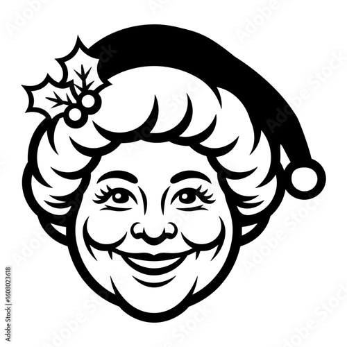 Mrs Claus Face