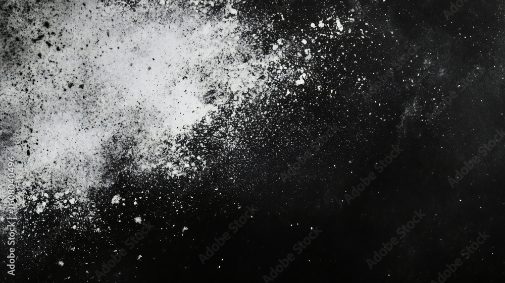 Obraz premium アーティスティックなパウダーエフェクトの背景イラスト