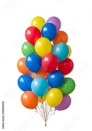 Wallpaper Mural Bright and Cheerful Assorted Color Helium Party Balloons Celebration Decoration Torontodigital.ca