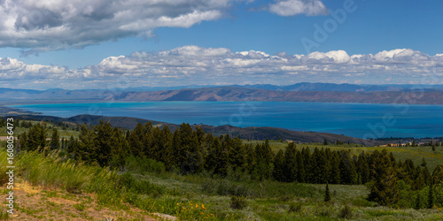 Scenic view of Bear Lake