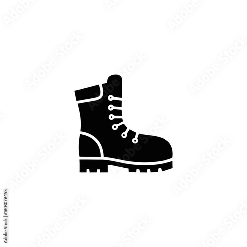 A pair of white leather ice skates with red laces and shiny blades isolated on a white background