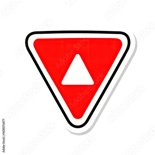 Free Download warning sign on a white background - GFXLoad