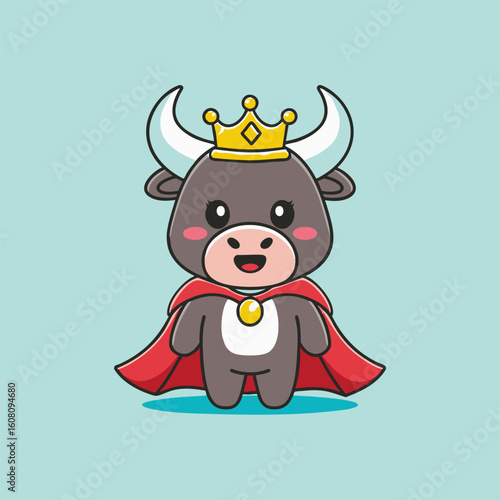 Bull with Royal Cloak