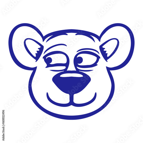 Bear Happy Cheeky Smile Cute Teddy Friendly Funny