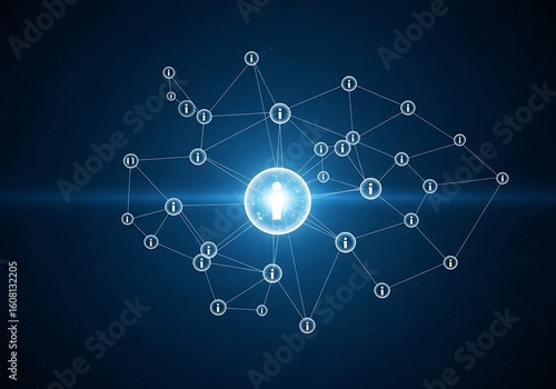 Digital Network Connection: A Conceptual Representation of Information Sharing and Interconnectivity