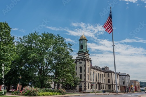 Northumberland County Courthouse on a Beautiful Summer Afternoon, Sunbury Pennsylvania