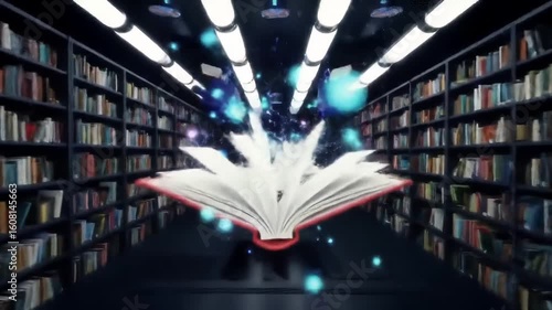 Enchanting Library Portal: A Journey Through Knowledge and Imagination Books and Magic