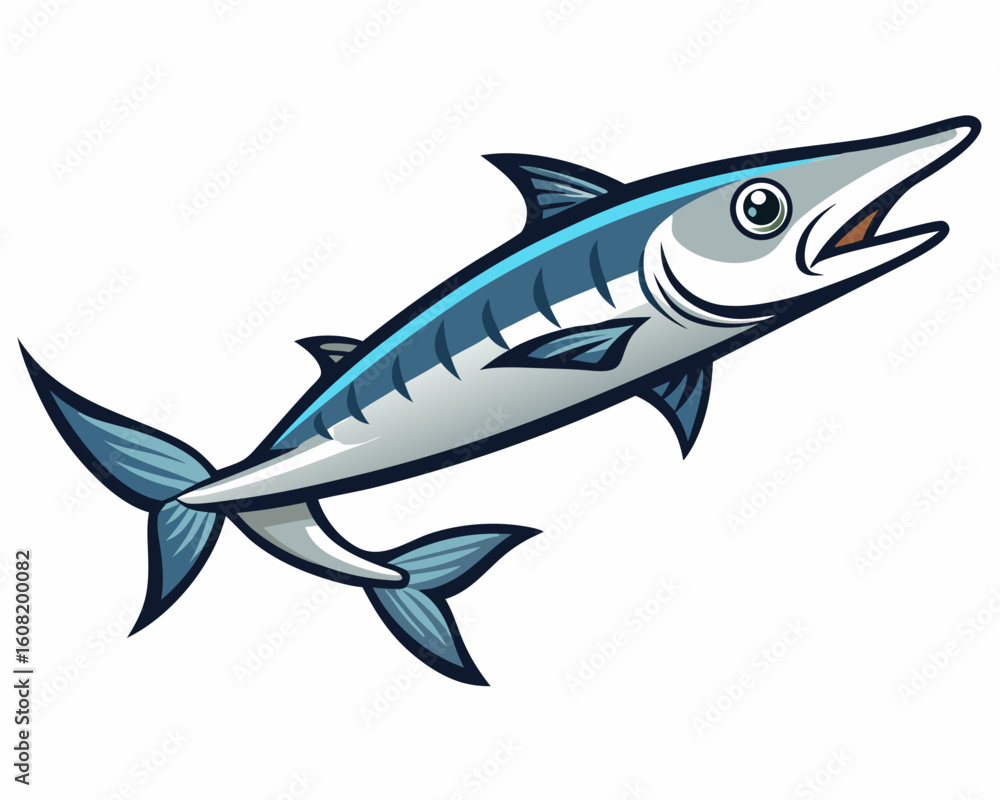 Obraz premium shark vector illustration
