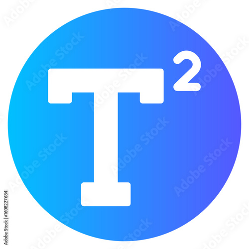 superscript gradient icon