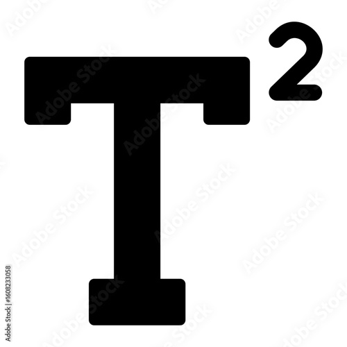 superscript glyph icon