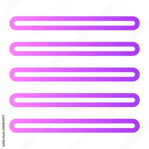 justify gradient icon