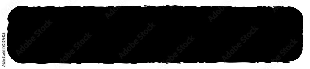 Obraz premium Grunge Black Rectangle Banner Distressed Graphic Element 