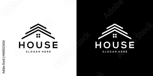 home Logo Design Template vector