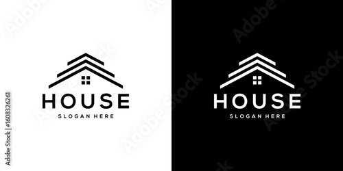 home Logo Design Template vector
