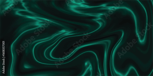 Abstract teal green fluid motion texture background for creative designs digital backdrop or wallpaper with swirling lines and artistic effect
