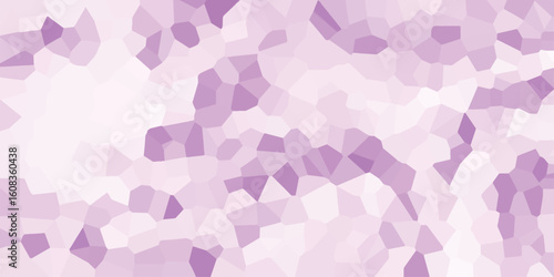 Abstract mosaic background in shades of purple suitable for various design applications and digital art creation