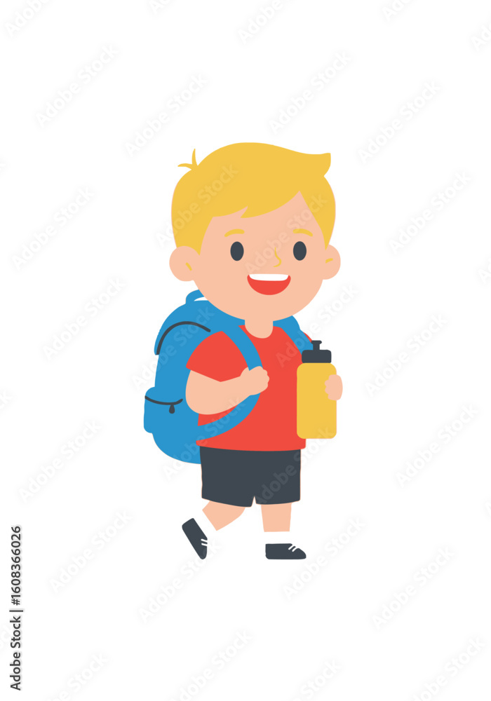 anak laki laki menggendong tas anak laki laki menggendong tas